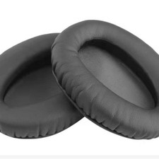 Pleated Leather Replacement Ear Pads Fit SONY WH-CH700N Headphones Memory Foam