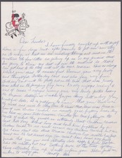 THREE STOOGES (MOE HOWARD) - AUTOGRAPH LETTER SIGNED