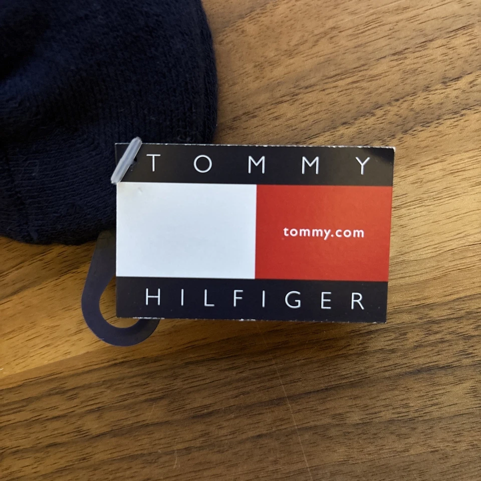 Calcetines tobilleros Tommy Hilfiger vintage años 90 para mujer talla 9-11 azul marino nuevos con etiquetas Foto 4 de 4
