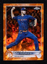 2022 Topps Chrome Update Sapphire Edition Orange 13/25 Jake Odorizzi #US229 0we1