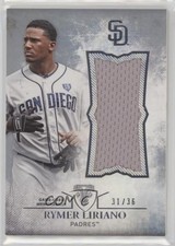2015 Topps Triple Threads Unity Single Jumbo Relics 31/36 Rymer Liriano 0qo1