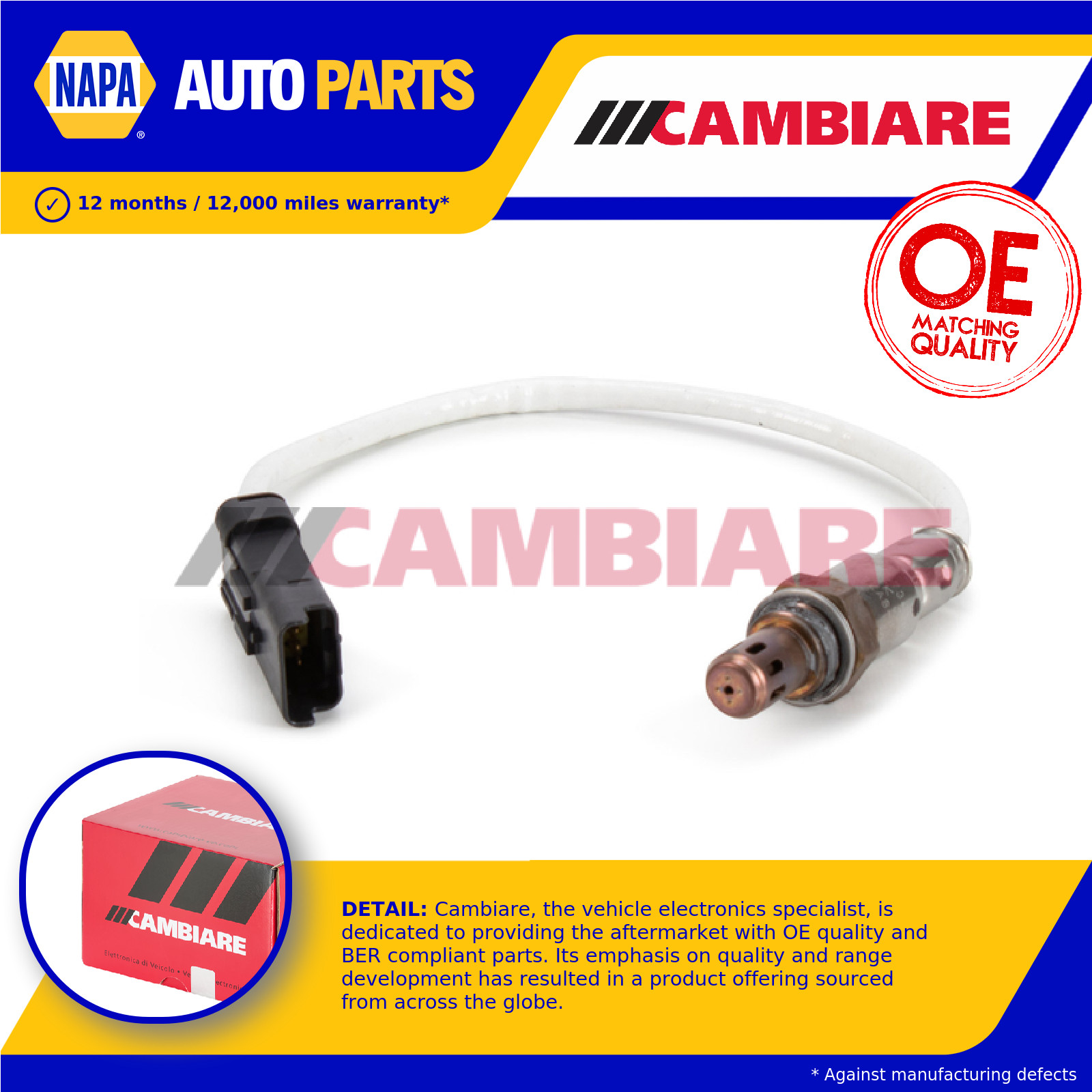 Lambda Sensor VE381931 Cambiare Oxygen Genuine Top Quality Guaranteed New