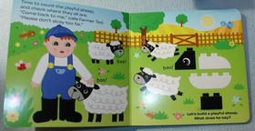 Lego DUPLO 6759 Read & Build Story Set BUSY FARM Book Pig Cow Sheep Rooster+ EUC