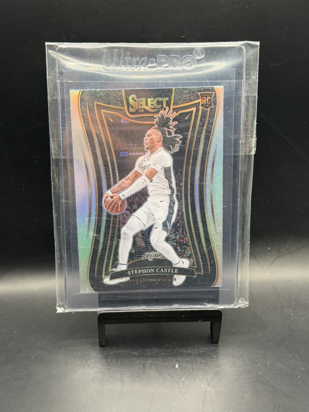 2024-25 Select Stephon Castle #388 RC Mezzanine level Silver Prizm
