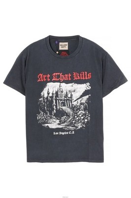 GALLERY DEPT T-Shirt ATK CASTLE TEE in schwarz Vintage 159403088 [U]
