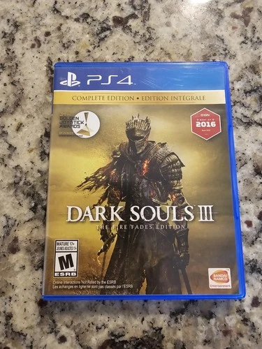 Dark Souls III: The Fire Fades Edition (Sony PlayStation 4, 2017)