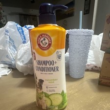 Arm  Hammer Pet Shampoo Conditioner 2-in-1 Wash Cucumber Mint