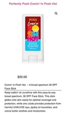 Perfectly Posh Comin’ In Posh Hot Broad Spectrum 30 SPF Face Skin Stick