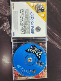 2001 Sega Dreamcast Project Justice CIB Complete Tested