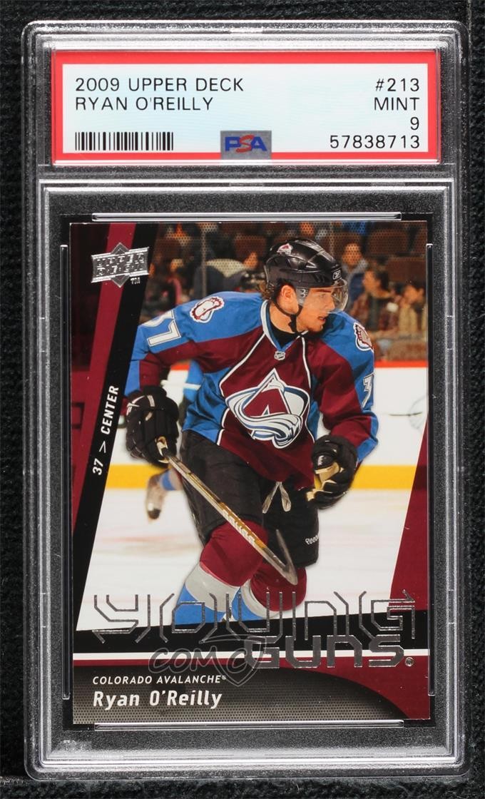 2009-10 Upper Deck Young Guns Ryan O'Reilly #213 PSA 9 MINT 3za