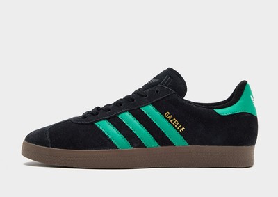 Original adidas Originals Gazelle  ( Herren alle Größen: UK 7 - 11 ) schwarz / grün