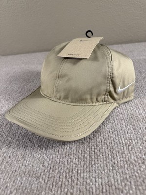 Nike Dri-Fit AeroBill Team Featherlight Khaki CJ7082-247 Adjustable Running Hat