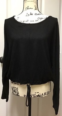 Z Supply Top Dolman Sleeve Drawstring Waist Size M (BIN AY)