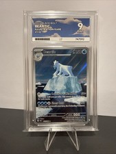Beartic 110/086 Black Bolt Illustration Rare ACE Grading MINT 9