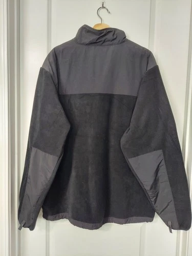 Fourcast Ultimate Choice Men's Black/Gray Full Zip Fleece Jacket Size 2XL image 2