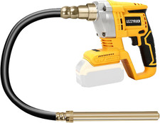 Concrete Vibrating Tool Compatible with Dewalt 20V Max Battery (No Battery), Bru