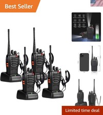 Walkie Talkies Long Range for Adults with Earpieces,16 Channel Walky Talky Re...