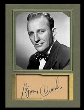 BING CROSBY / AUTOGRAPH  LIMITED EDITION CARD