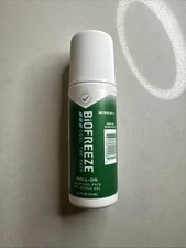 Biofreeze Pain Relief Roll-On Gel, 2.5 Oz Exp 05/2027