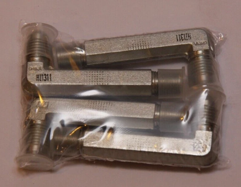 Brennan Industries 2501-LLL-04-02-FG 1/4" JIC to NPT elbow - 4 PACK - NOS - Image 4 of 4