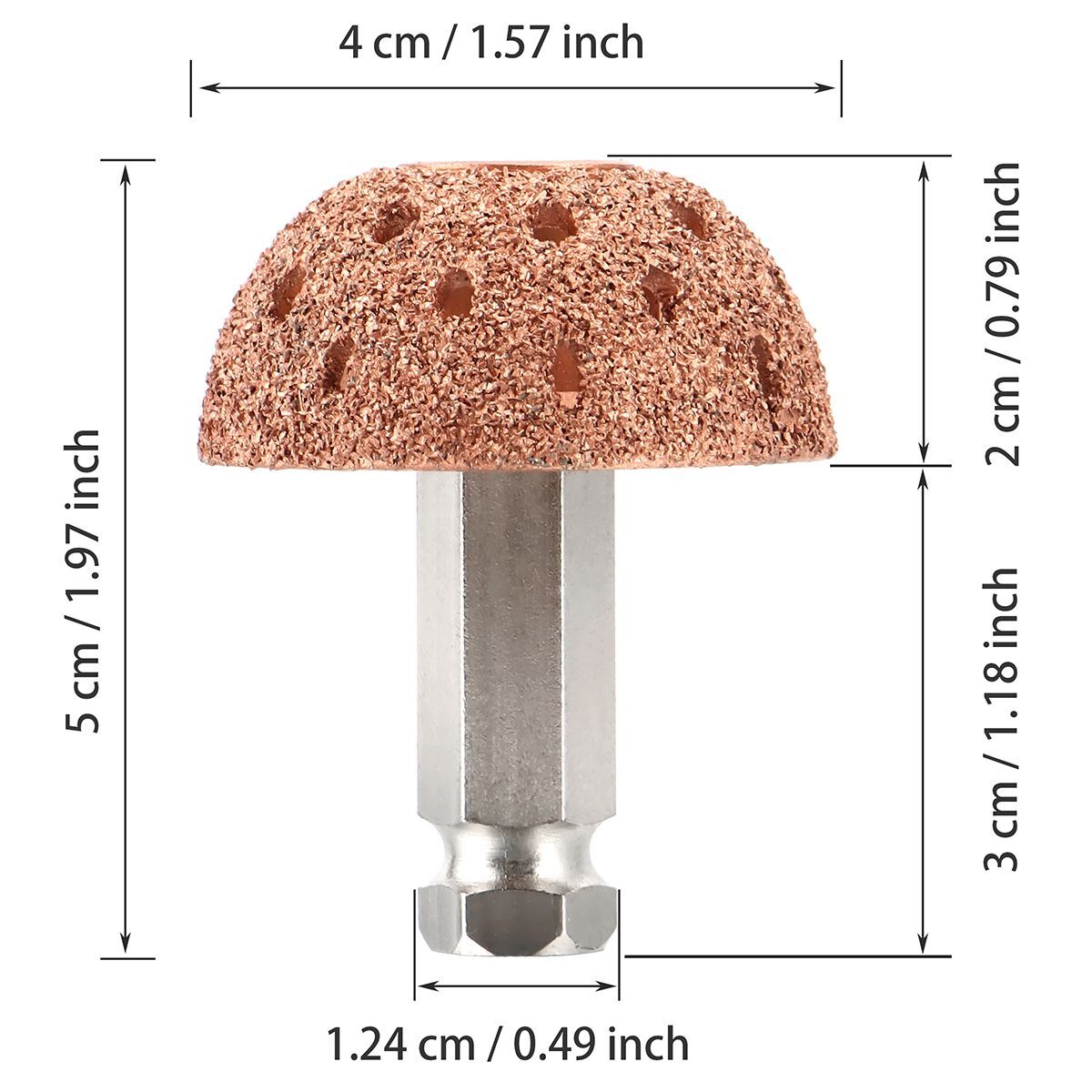 38MM Car Auto Tire Repair Tools Grinder Wheel Grinding Head Ball Rasp ...