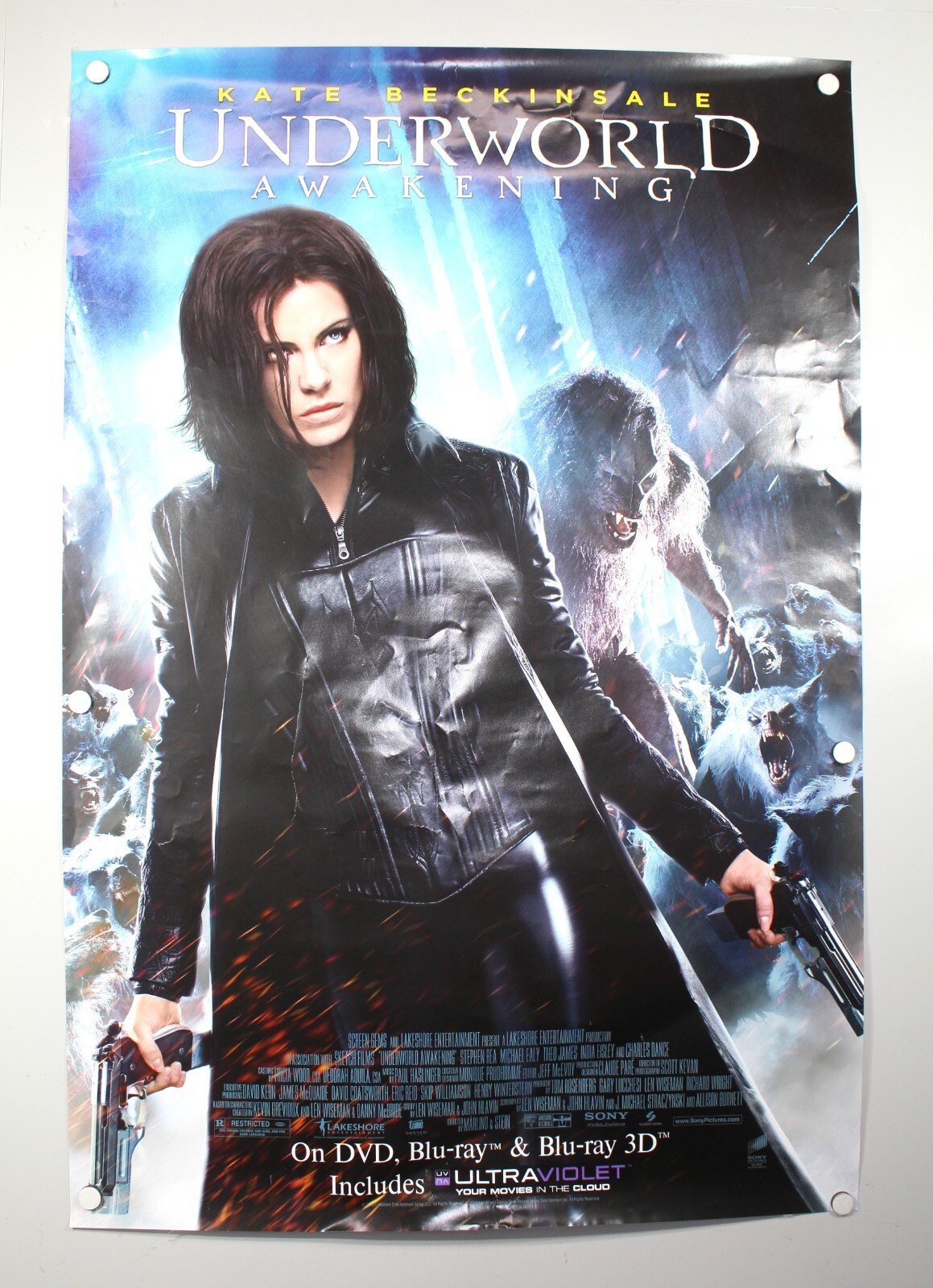 UNDERWORLD AWAKING- Rare Design Original Movie Store Poster - 40x27 A13 ...
