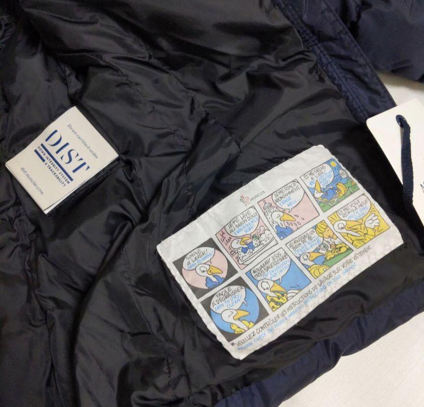 Moncler Down Betula 00 Navy With Replacement Buttons | eBay UK