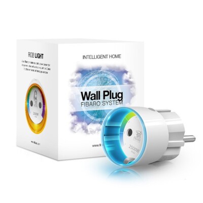 FIBARO Wall Plug/Apple HomeKit Smart Steckdose Plug Mit Leistungsmessung Typ F