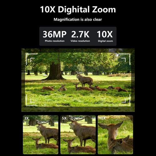 2.7K Infrared Digital Binoculars Night Goggles 3" HD Screen Video Recording - Picture 11 of 21