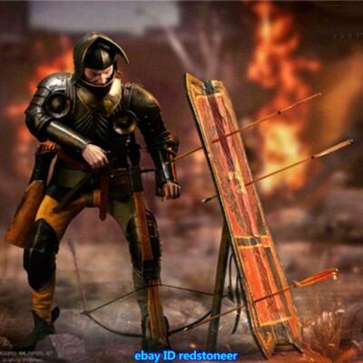 POP COSTUME French Mercenaries Genoese Crossbowmen Captain 1/6