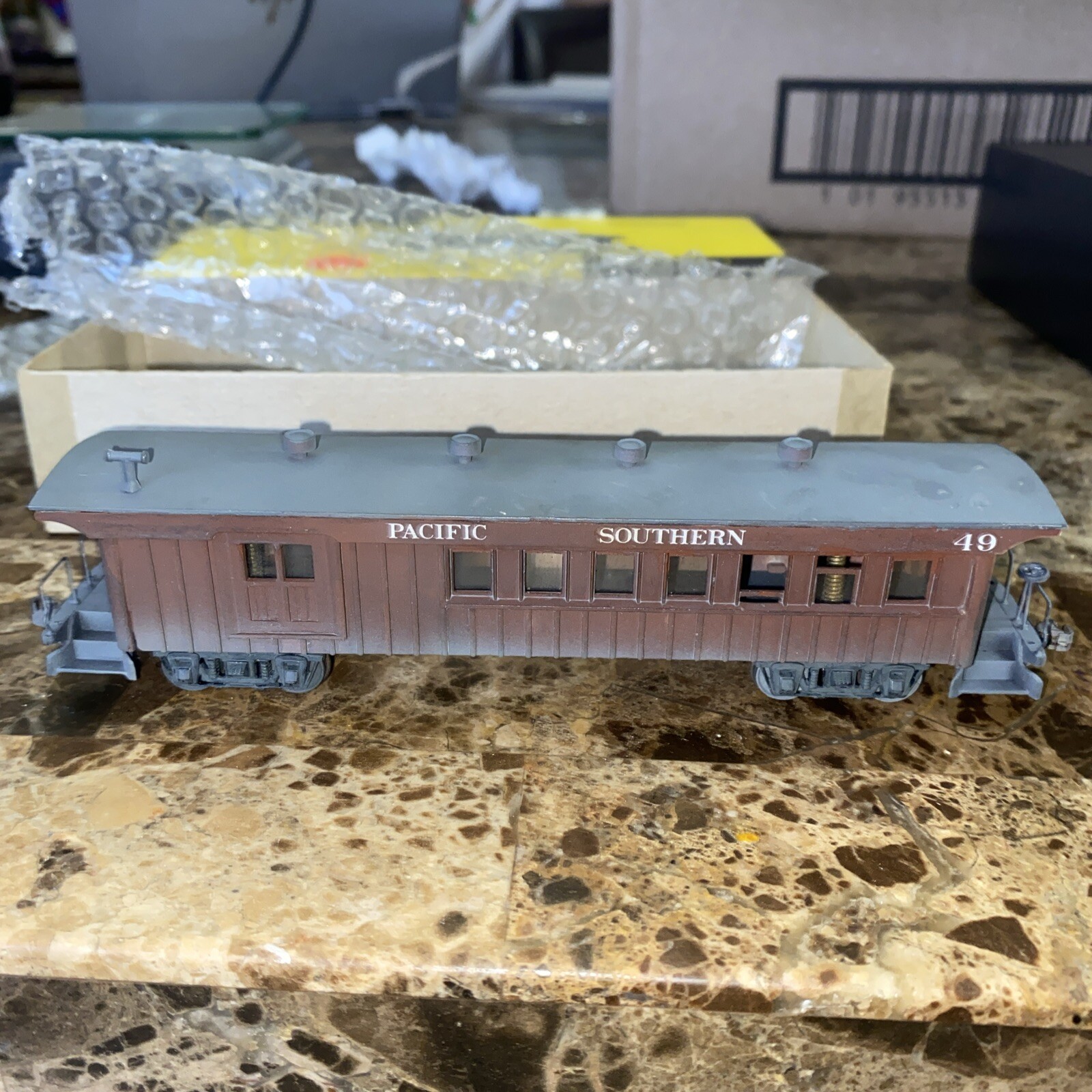 Alexander Scale Models HO Scale Pacific Southern Passenger Car Metal ...