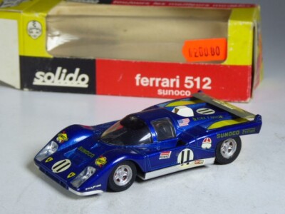 (SB-93) Solido 197 Ferrari 512 sunoco in 1:43 in OVP