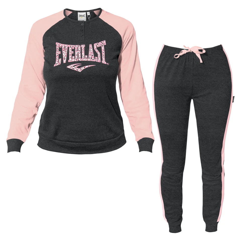 Pigiama Donna EVERLAST Cotone Interlock - 2 Modelli