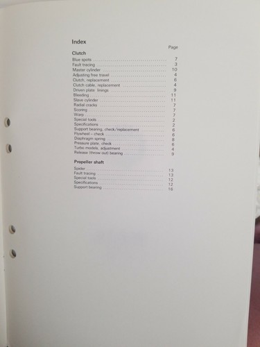 Genuine OEM Volvo Service Manual Repairs and Maintenance. Clutch - Picture 11 of 12