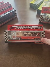 1991 Matchbox Darrell Waltrip 17 Wstrn Auto 1/87 Scale Transporter NIB CR000033
