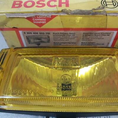 Pair Of Fog Lights Compatible With BOSCH 0305406002 145X86 Mm New