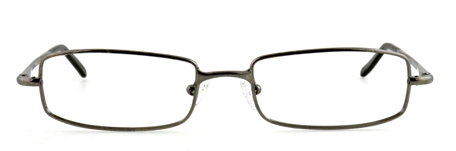 Prada VPR53D 5AV-1O1 50mm Chrome Gunmetal Unisex Eyeglass Frames Made in Italy