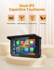 Ottocast 5" Wireless Carplay  Android Auto Touchscreen for Motorcycle w/GPS US
