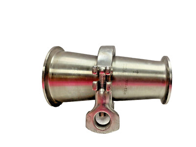 VNE T304 Stainless Concentric Reducer With Gasket & Pipe Clamp