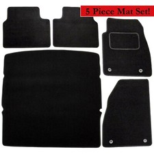 For Vauxhall Insignia Mk1 Car Floor Mats Carpet 2008 to 2013 Full Set 5pc Black