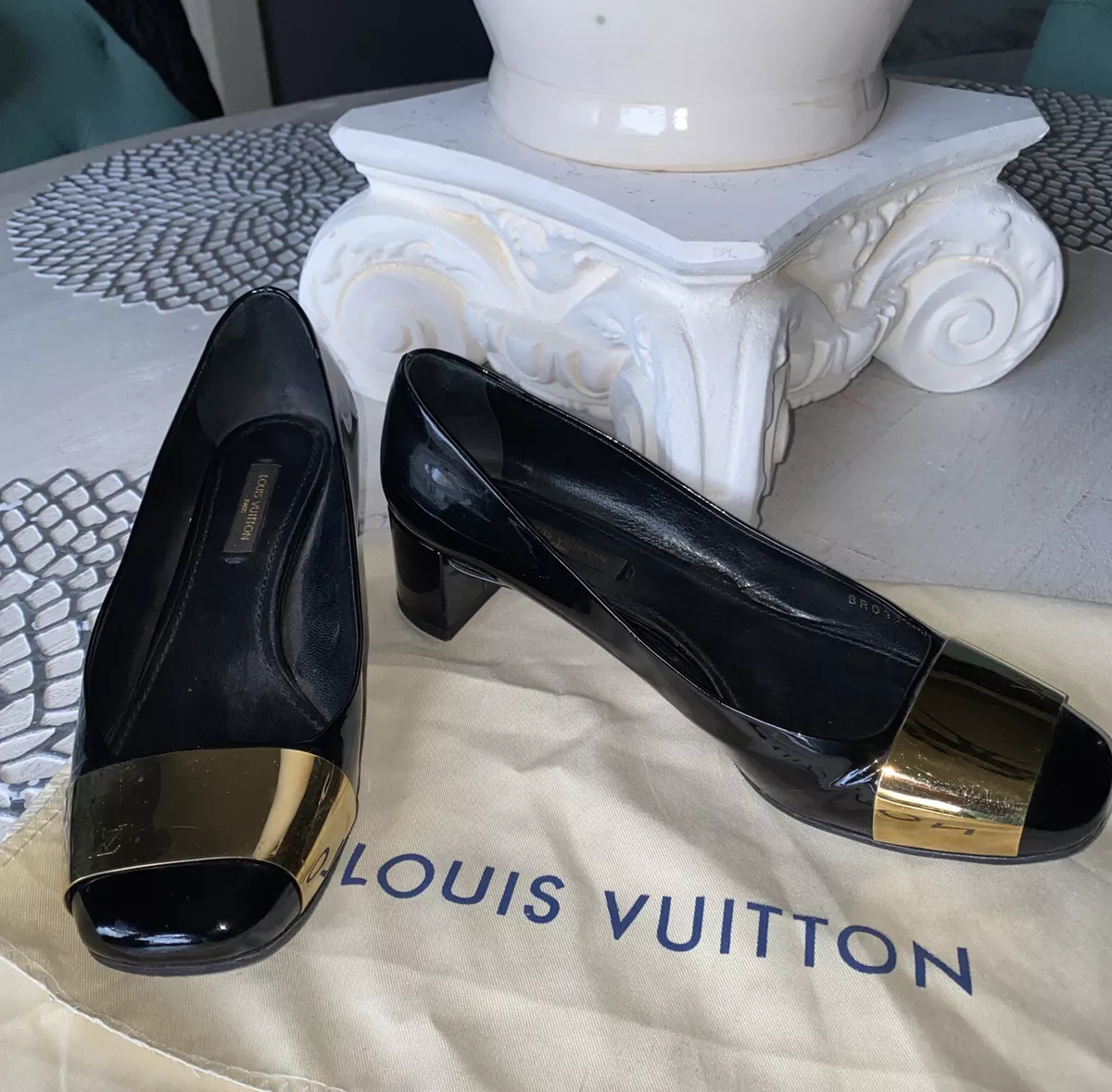 Louis Vuitton Patent Leather Heels