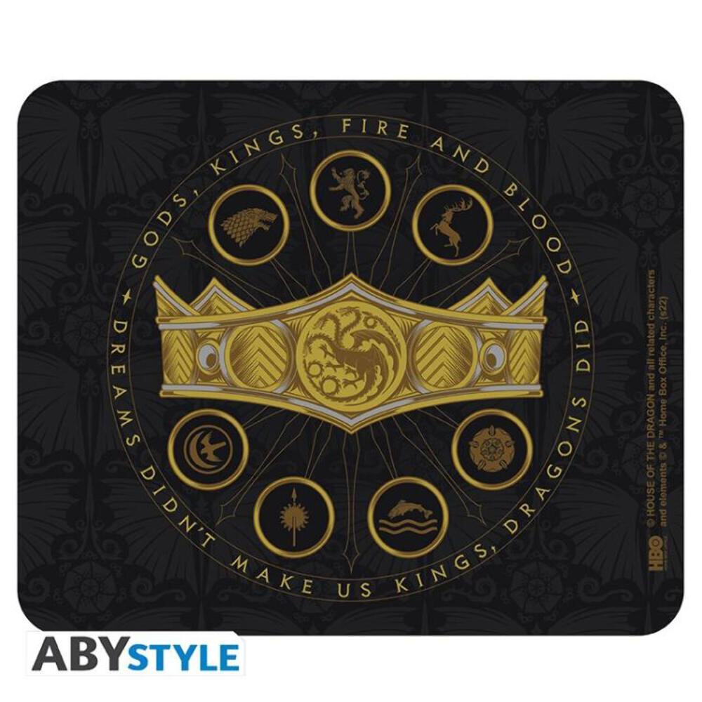 ABYSTYLE - House of The Dragon (Targaryen) - Tappetino Mouse 23,5cm Mousepad