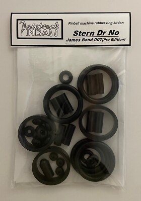 2022 Stern Dr. No James Bond 007 Pro Pinball Machine Rubber Ring Kit