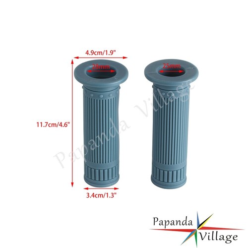 Universal Hand Grip Cover Protector For 25MM/28MM Handlebar Harley Dyna Kawasaki - Picture 2 of 20