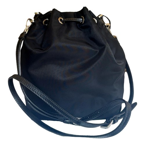 Prada Re-Nylon Black Tassel Drawstring Bucket Bag NEW - Picture 4 of 7