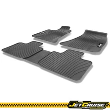 Fits 11-23 Dodge Charger/Chrysler 300 RWD Car Floor Mats Carpets Latex Gray 5PCS