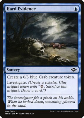 Hard Evidence x4 4x FOIL Modern Horizons 2 NM MTG