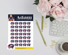 Columbus Blue Jackets Planner Stickers