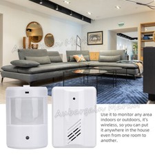 Wireless Sensor Detector Door Bell Gate Entry Chime Doorbell Alarm Alert Motion — image 2