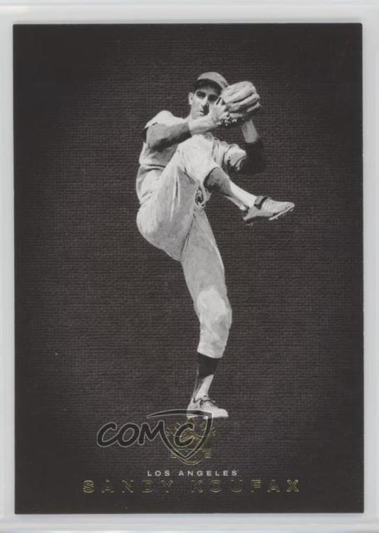 2022 Panini Diamond Kings Blackout Sandy Koufax #BO-15 HOF